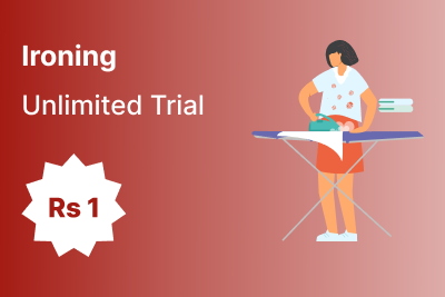 Trial @Rs1-IRONING